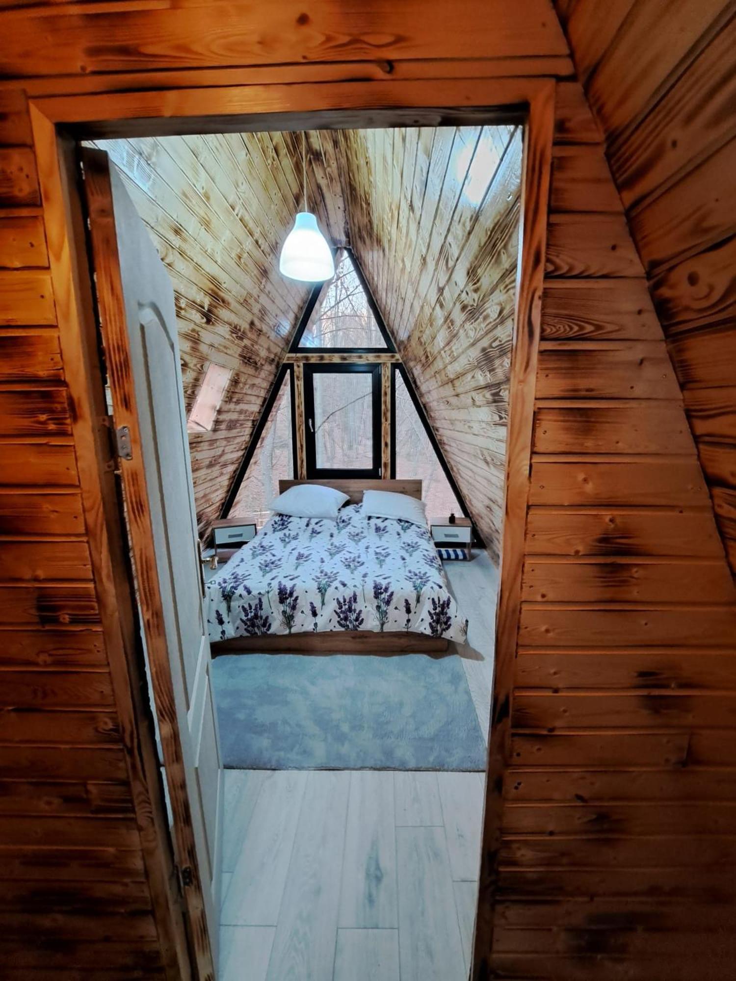 Cabanaaframe Curtea de Argeş Extérieur photo