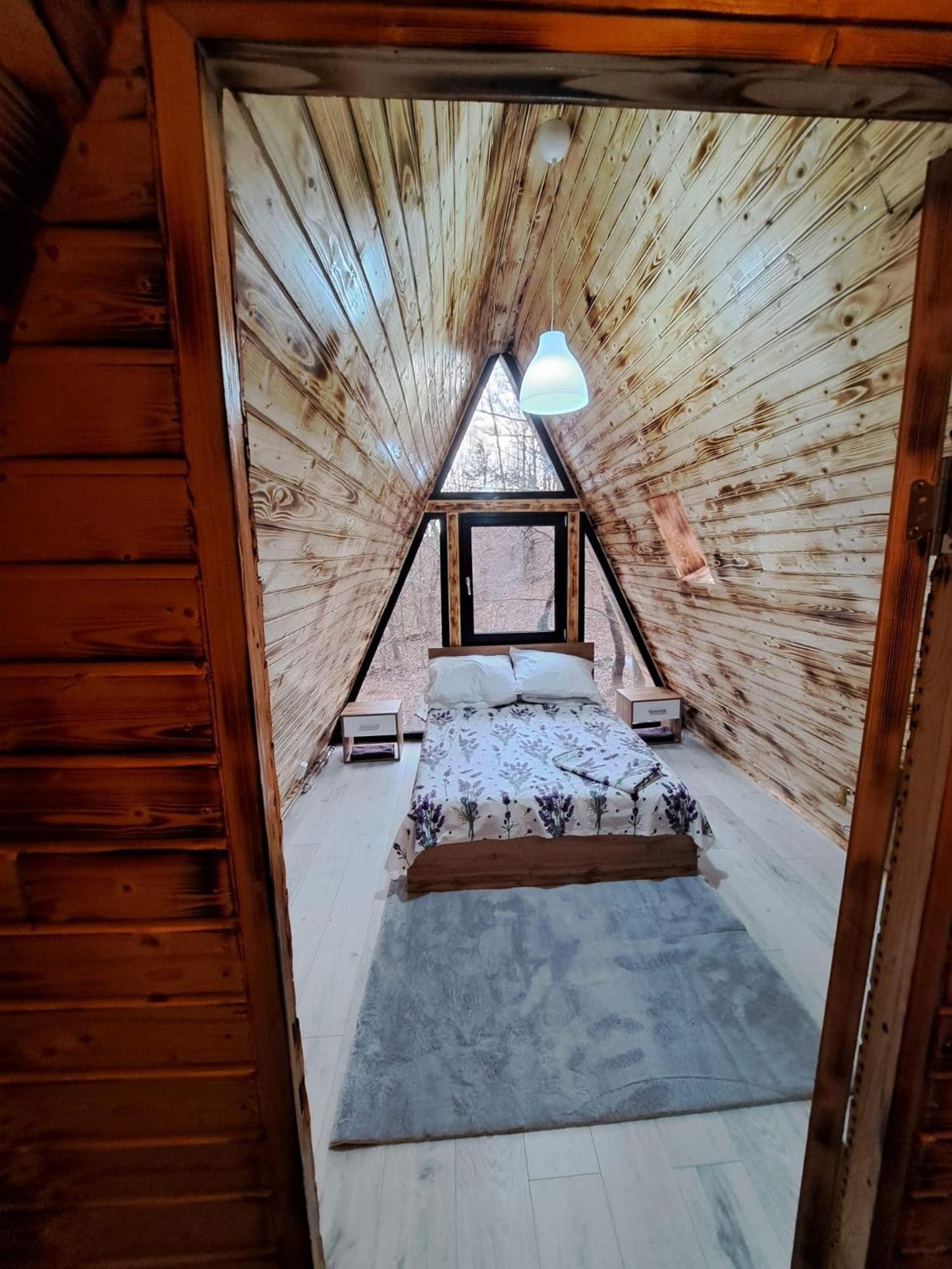 Cabanaaframe Curtea de Argeş Extérieur photo