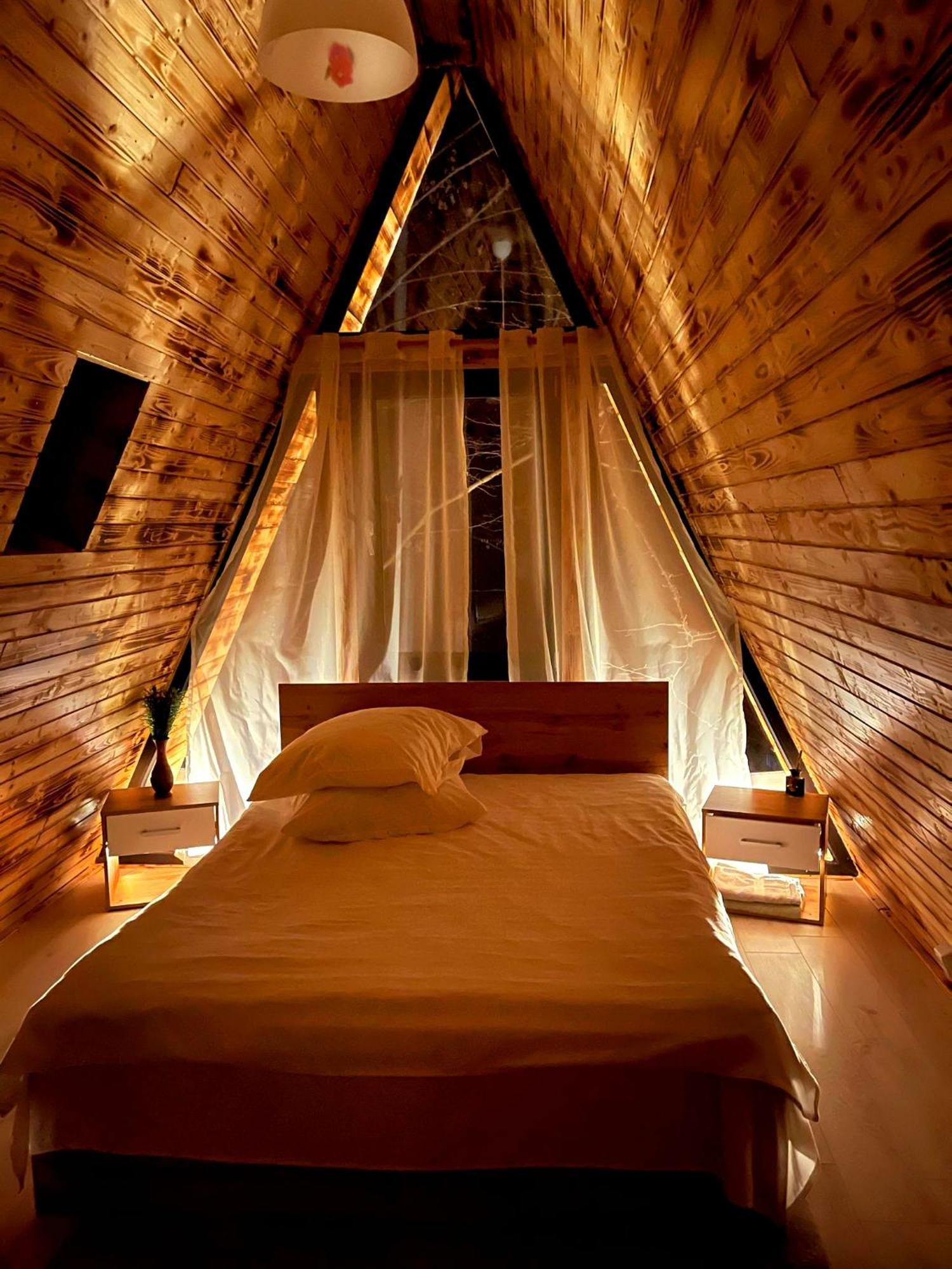 Cabanaaframe Curtea de Argeş Extérieur photo